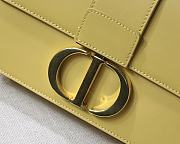 Dior Montaigne WOC With Yellow Calfskin M9030 Size: 24x17x8cm - 2
