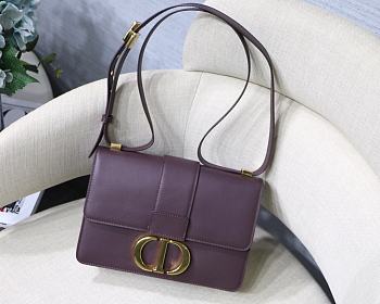 Dior Montaigne WOC With Purple Calfskin M9030 Size: 24x17x8cm