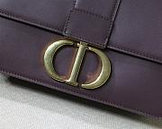 Dior Montaigne WOC With Purple Calfskin M9030 Size: 24x17x8cm - 6