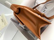 Givenchy Small GV3 Kelly Bag With Brown Calfskin Leather BB501 Size 29x19x10cm  - 5