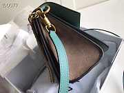 Givenchy Small GV3 Shoulder Bag With Blue Goatskin BB501 Size 22x14x8cm  - 5
