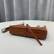 Givenchy Small Cut Out Crocodile Shoulder Bag BB50G Size 28cm - 6