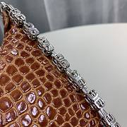 Givenchy Small Cut Out Crocodile Shoulder Bag BB50G Size 28cm - 2