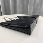 Givenchy Small Cut Out With Black Crocodile Shoulder Bag BB50G Size 28cm - 5