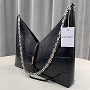 Givenchy Small Cut Out With Black Crocodile Shoulder Bag BB50G Size 28cm - 3