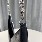 Givenchy Small Cut Out With Black Crocodile Shoulder Bag BB50G Size 28cm - 4