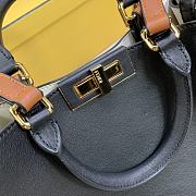 Fendi Peekaboo X-Tote Bag With Black Leather 8BH374 Size Size 35x26x13cm - 6