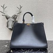 Fendi Peekaboo X-Tote Bag With Black Leather 8BH374 Size 41x11x29cm  - 1