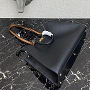 Fendi Peekaboo X-Tote Bag With Black Leather 8BH374 Size 41x11x29cm  - 5