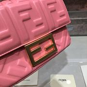 Fendi Baguatte Nappa Leather Bag 8BS01 Size: 4x18x11cm - 2