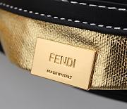 Fendi Baguette With White Fabric Size 26cm - 2
