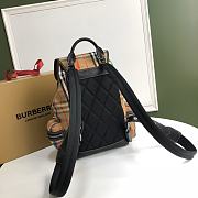 Burberry Rainbow Medium Check Rucksack Backpack 211376 Size 22x33cm - 6