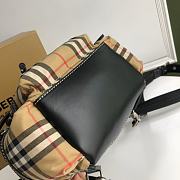 Burberry Small Check Rucksack Backpack 211376 Size 22x33cm - 5