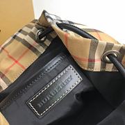 Burberry Small Check Rucksack Backpack 211376 Size 22x33cm - 2