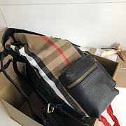 Burberry Backpack With Black Leather Size 42x28cm - 6