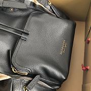 Burberry Backpack With Black Leather Size 42x28cm - 3