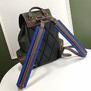Burberry Backpack With Green Nylon Calfskin Size 42x28x15cm - 4