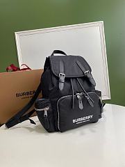 Burberry Logo Print Small Econyl Rucksack Size: 22x14x33cm - 2
