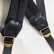 Burberry Backpack With Refined Leather Trim Size 29x15x40cm - 5