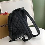 Burberry Backpack With Black Refined Leather Trim Size 29x15x40cm - 6