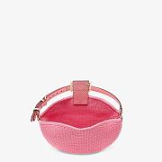 Fendi Small Croissant With Pink Cotton Calf Leather 8BR79 Size 29x22x13.0cm - 5