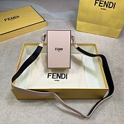 Fendi Mini Box Logo Crossbody Bag 8BT33 Size 10.5x17x7cm - 6