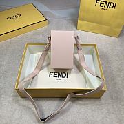 Fendi Mini Box Logo Crossbody Bag 8BT33 Size 10.5x17x7cm - 5