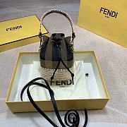 Fendi Mon Tresor Small Bucket Bag 8BS01 Size 18.cm5x12x10 - 1