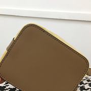Fendi Mon Tresor Small Bucket Bag With Yellow Calfskin Leather 8BS01 Size 18.cm5x12x10 - 3