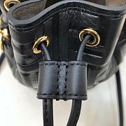 Fendi Mon Tresor Small Bucket Bag With Black Calfskin Leather 8BS01 Size 18.5x12x10 cm - 6