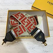 Fendi Red Shoulder Strap  - 5