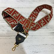 Fendi Red Shoulder Strap  - 4