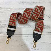 Fendi Red Shoulder Strap  - 3