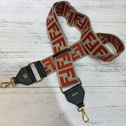 Fendi Red Shoulder Strap  - 2