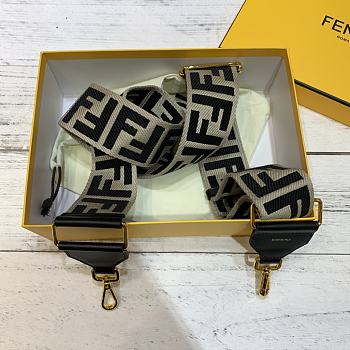 Fendi Grey Shoulder Strap 