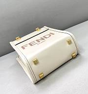 Fendi Mini Sunshine Shopper Leather Bag 8376A Size 13×6×18cm - 6
