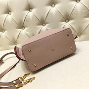Valentino Garavani Vlogo Escape Tote Bag In Dusty Pink  SB1429 Size 31x25x15cm - 6