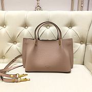 Valentino Garavani Vlogo Escape Tote Bag In Dusty Pink  SB1429 Size 31x25x15cm - 2
