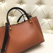 Valentino Garavani Vlogo Escape Tote Bag In Brown SB1429 Size 31x25x15cm - 2