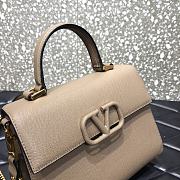 Valentino Vsling Grainy Calfskin Hand Bag VW2B0 Size 25x12x9cm - 4