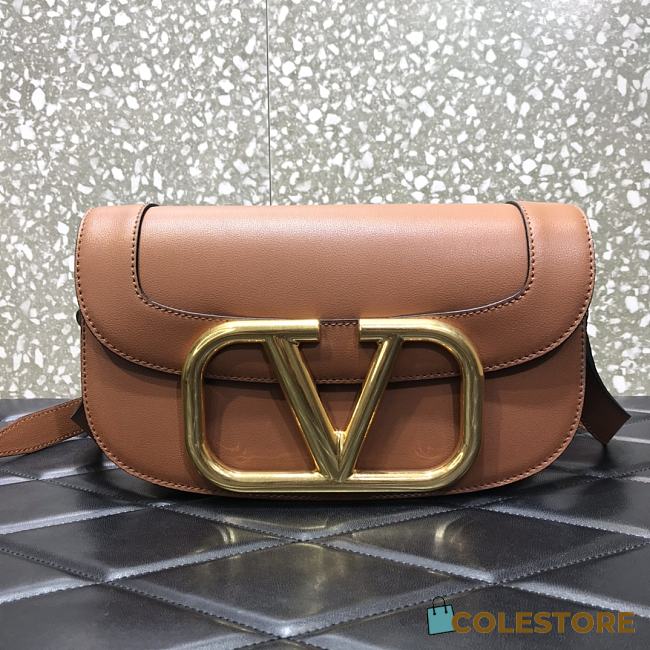 Valentino Garavani Small Supervee crossbody calfskin bag - ShopStyle