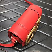 Valentino Garavani Supervee Small Shoulder Bag With Red Calfskin WW2B0 Size: 18x13x7cm - 6