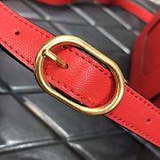 Valentino Garavani Supervee Small Shoulder Bag With Red Calfskin WW2B0 Size: 18x13x7cm - 5