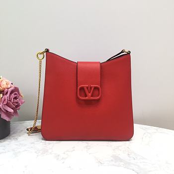 Valentino Vsling Handbag In Red Size: 31x8.5x29cm