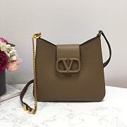 Valentino Vsling Handbag In Grey Size: 31x8.5x29cm - 1