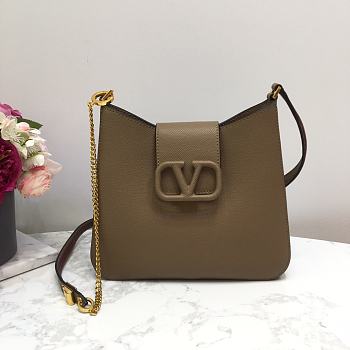 Valentino Vsling Handbag In Grey Size: 31x8.5x29cm