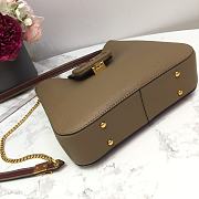 Valentino Vsling Handbag In Grey Size: 31x8.5x29cm - 6