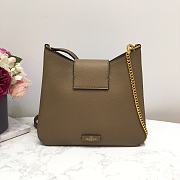 Valentino Vsling Handbag In Grey Size: 31x8.5x29cm - 5
