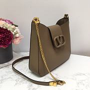 Valentino Vsling Handbag In Grey Size: 31x8.5x29cm - 4