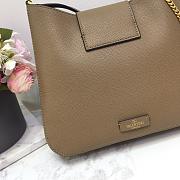 Valentino Vsling Handbag In Grey Size: 31x8.5x29cm - 3